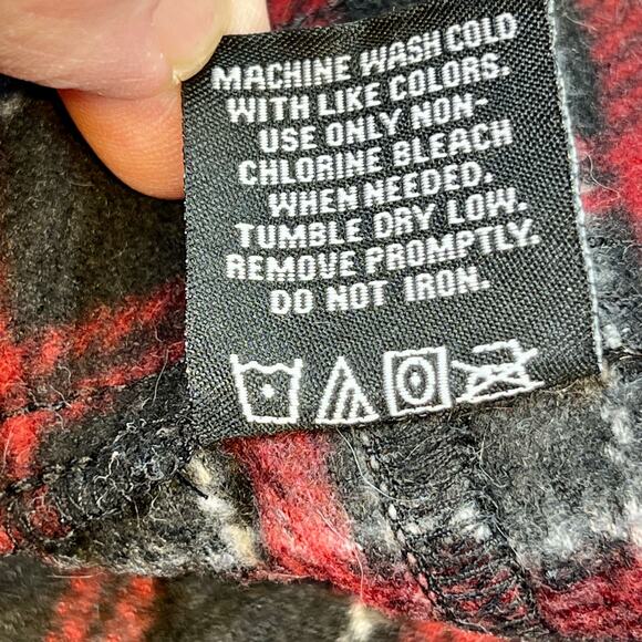 Berkley Jensen Flannel Loungewear Men's XXL Red/Blue - Picture 4 of 6